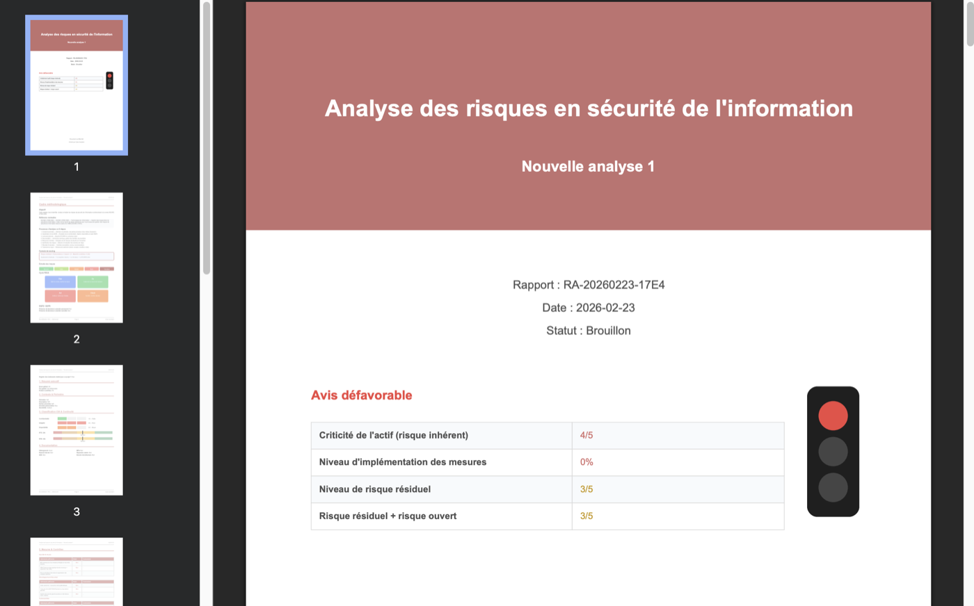 Rapport PDF